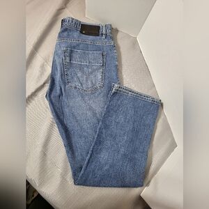 Calvin Klein Men Jeans Light Blue Denim, Size 34x30